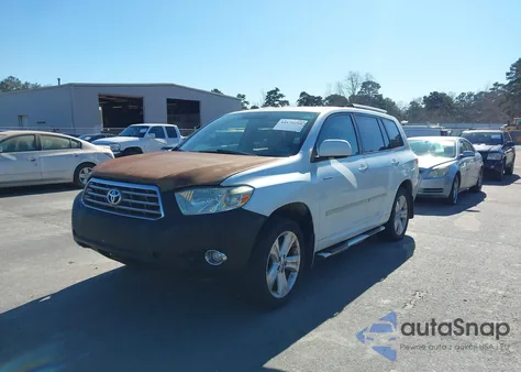 2008 Toyota Highlander Limited из США, поврежденный, VIN JTEDS42A382008095